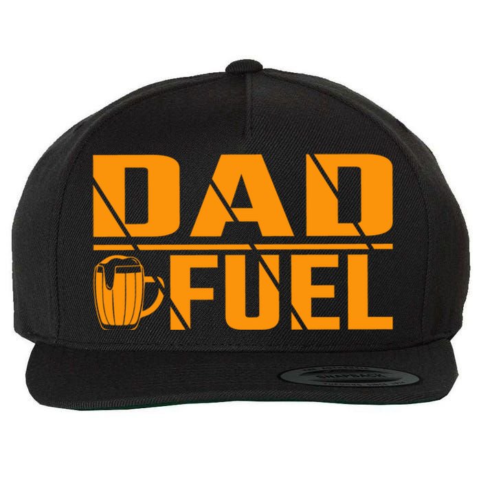 Funny Father's Day T Wool Snapback Cap