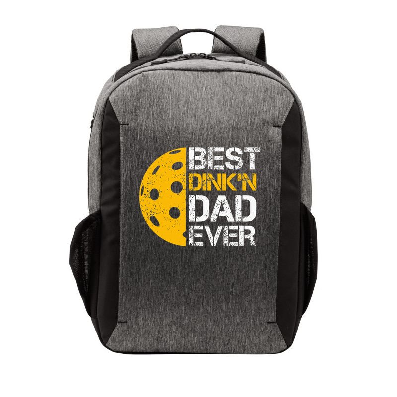 Funny Father's Day Pickleball Best Dink'n Dad Ever Funny Vector Backpack