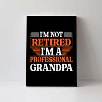 Funny Father's Day T Canvas