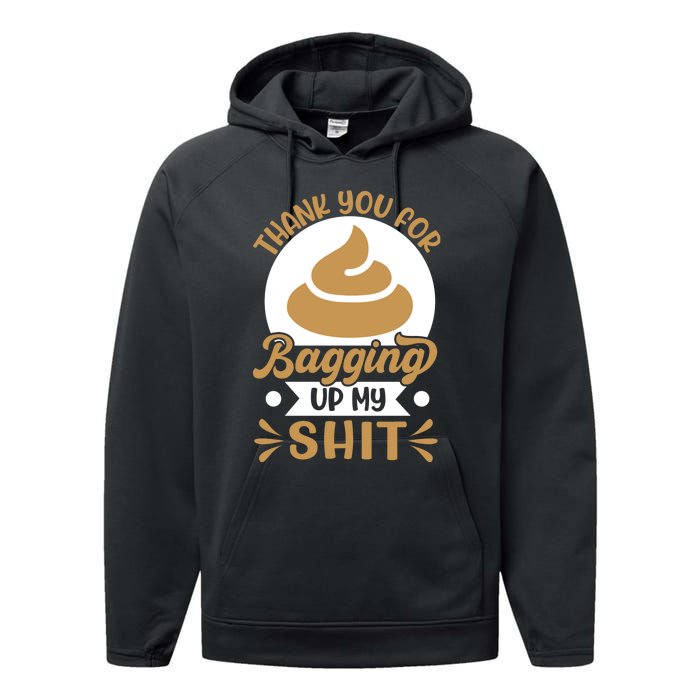 Funny Fathers Day T Performance Fleece Hoodie