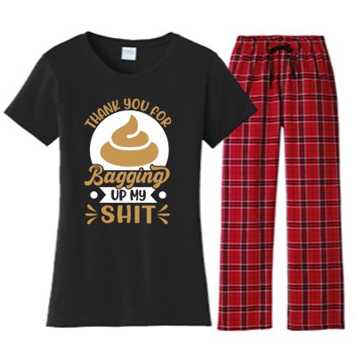 Funny Fathers Day T Women's Flannel Pajama Set