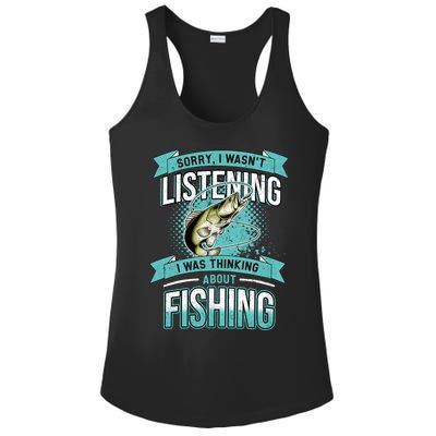 Funny Fishing Dad Quotes Saying Funny Fisherman Ladies PosiCharge Competitor Racerback Tank