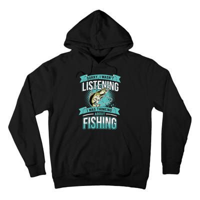 Funny Fishing Dad Quotes Saying Funny Fisherman Tall Hoodie