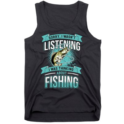 Funny Fishing Dad Quotes Saying Funny Fisherman Tank Top