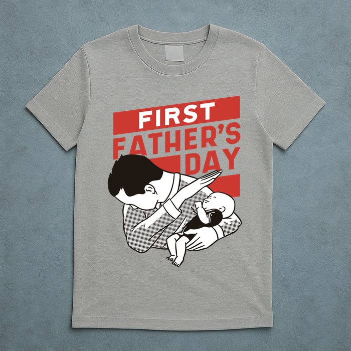 First Father's Day Dab T-Shirt