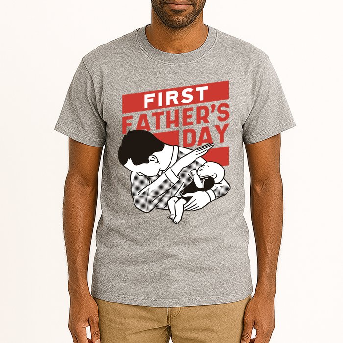First Father's Day Dab Tall T-Shirt