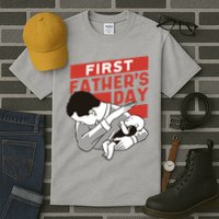 First Father's Day Dab Tall T-Shirt
