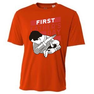 First Father's Day Dab Cooling Performance Crew T-Shirt