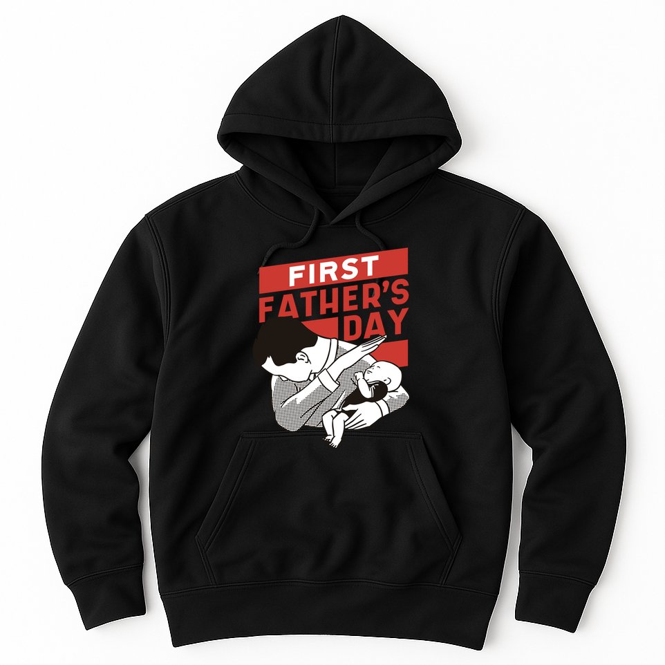First Father's Day Dab Hoodie