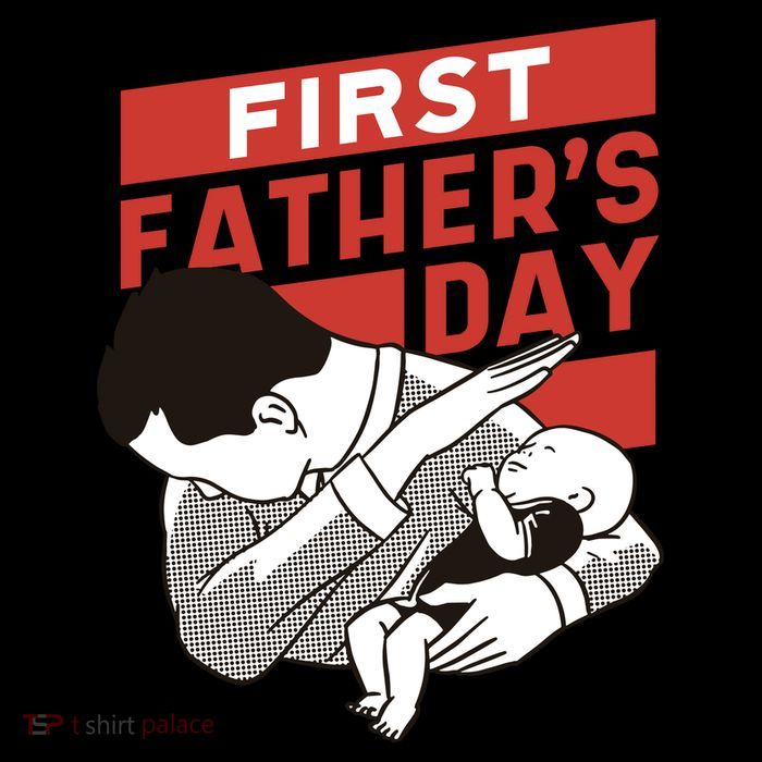 First Father's Day Dab Button