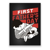 First Father's Day Dab Poster