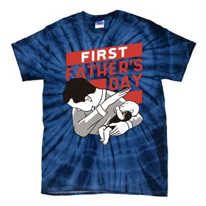 First Father's Day Dab Tie-Dye T-Shirt