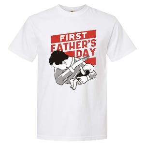 First Father's Day Dab Garment-Dyed Heavyweight T-Shirt