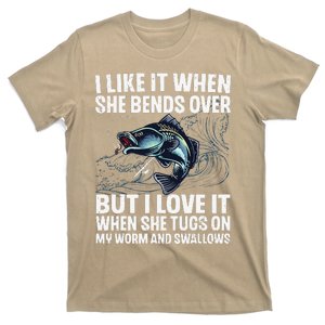 Funny Fishing Design For Women Fishing Fish Fisherman T-Shirt