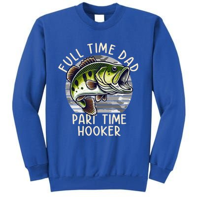 Funny Fishing Dad Gift Tall Sweatshirt