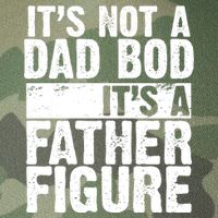 Father Figure Dad Bod Funny Meme Legacy Tie Dye Trucker Hat