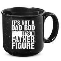 Father Figure Dad Bod Funny Meme 15oz Campfire Ceramic Mug