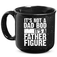 Father Figure Dad Bod Funny Meme 15oz Campfire Ceramic Mug