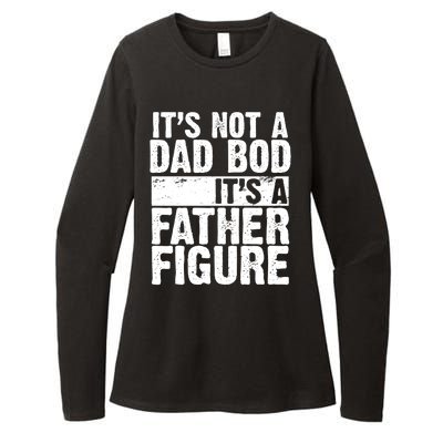 Father Figure Dad Bod Funny Meme Womens CVC Long Sleeve Shirt