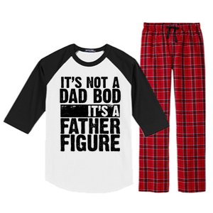 Father Figure Dad Bod Funny Meme Raglan Sleeve Pajama Set