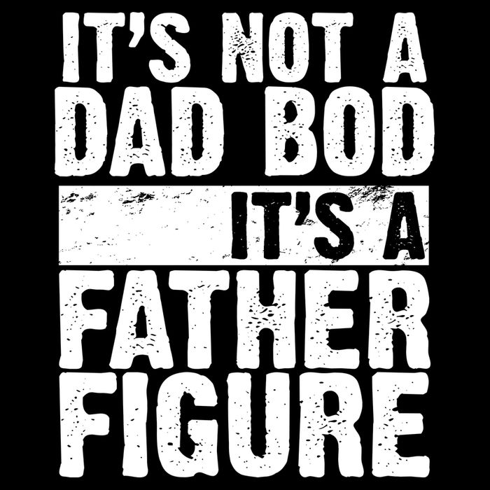 Father Figure Dad Bod Funny Meme Polo