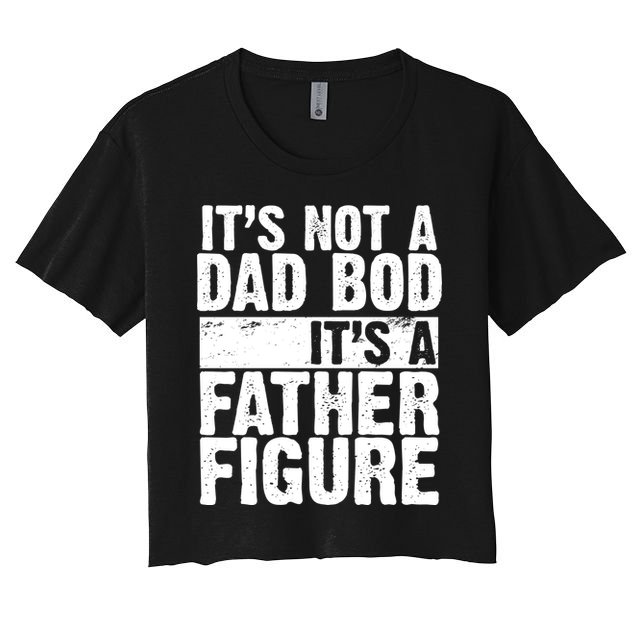Father Figure Dad Bod Funny Meme Crop Top