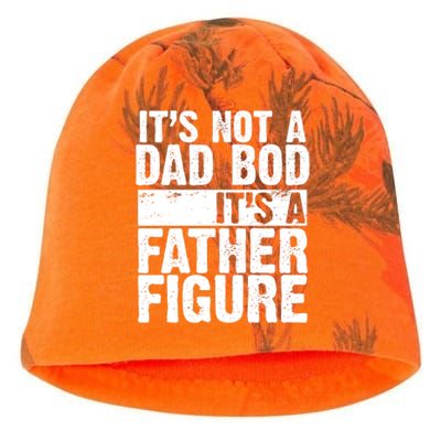 Father Figure Dad Bod Funny Meme Kati - Camo Knit Beanie