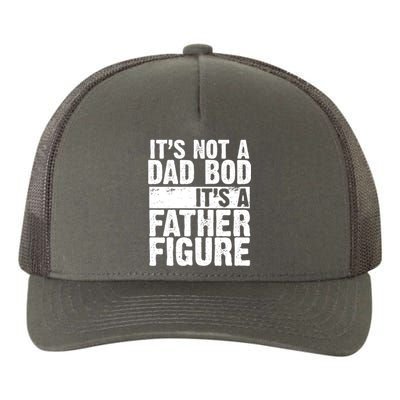 Father Figure Dad Bod Funny Meme Yupoong Adult 5-Panel Trucker Hat