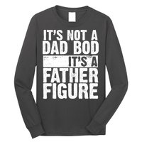 Father Figure Dad Bod Funny Meme Long Sleeve Shirt