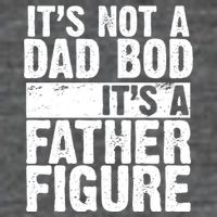 Father Figure Dad Bod Funny Meme Backpack