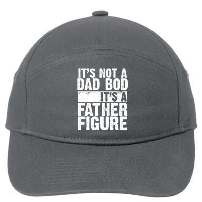 Father Figure Dad Bod Funny Meme 7-Panel Snapback Hat