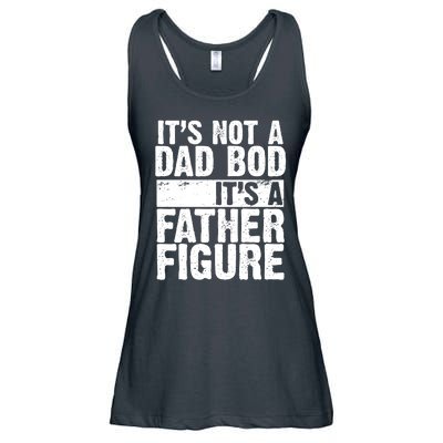 Father Figure Dad Bod Funny Meme Ladies Essential Flowy Tank