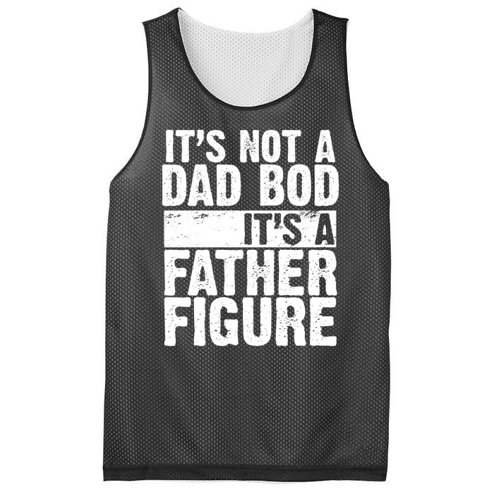 Father Figure Dad Bod Funny Meme Mesh Reversible Basketball Jersey Tank