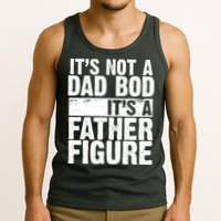 Father Figure Dad Bod Funny Meme Tank Top