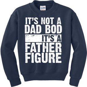 Father Figure Dad Bod Funny Meme Kids Sweatshirt