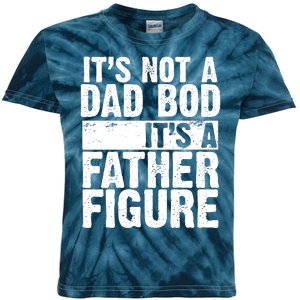 Father Figure Dad Bod Funny Meme Kids Tie-Dye T-Shirt