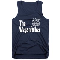 Funny Fathers Day The Veganfather Vegan Raw Food Dad Gift Tank Top