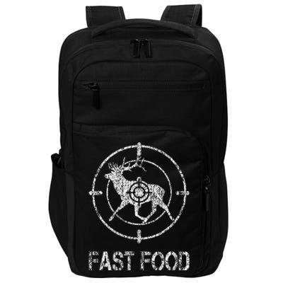 Fast Food Deer Hunting Hunter Fast American Food Camouflage Impact Tech Backpack