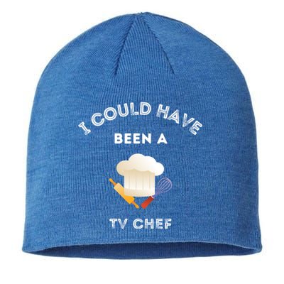 Funny Fathers Day Could Have Been A Tv Chef For Dads Funny Gift Sustainable Beanie