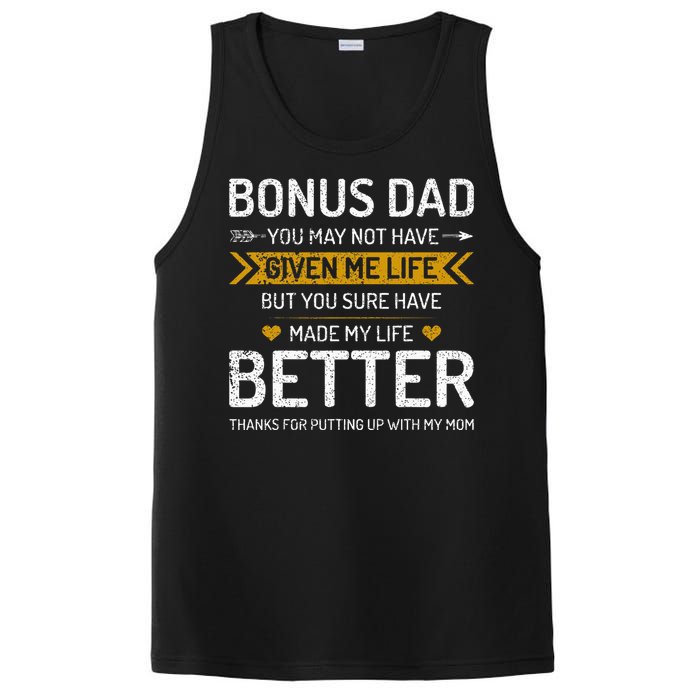 Funny Father's Day Bonus Dad Gifts from Daughter Son Wife PosiCharge Competitor Tank