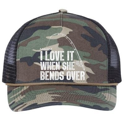 Funny Fishing Design For   Fisherman Fishing Rod Retro Rope Trucker Hat Cap