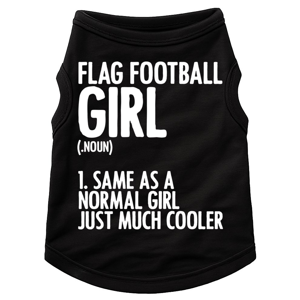Flag Football Definition American Football Player Meaningful Gift Doggie Tank
