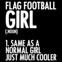 Flag Football Definition American Football Player Meaningful Gift Cooling Performance Crew T-Shirt