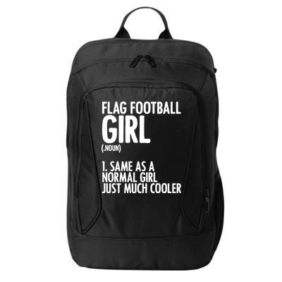 Flag Football Definition American Football Player Meaningful Gift City Backpack