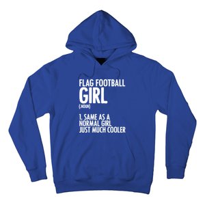 Flag Football Definition American Football Player Meaningful Gift Hoodie