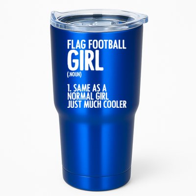 Flag Football Definition American Football Player Meaningful Gift Tumbler