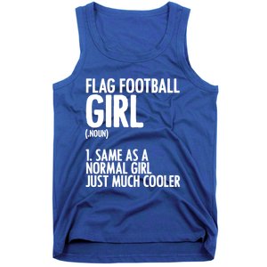 Flag Football Definition American Football Player Meaningful Gift Tank Top