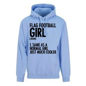 Flag Football Definition American Football Player Meaningful Gift Unisex Surf Hoodie