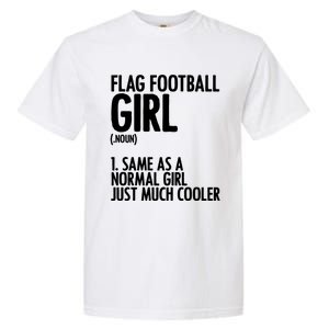 Flag Football Definition American Football Player Meaningful Gift Garment-Dyed Heavyweight T-Shirt