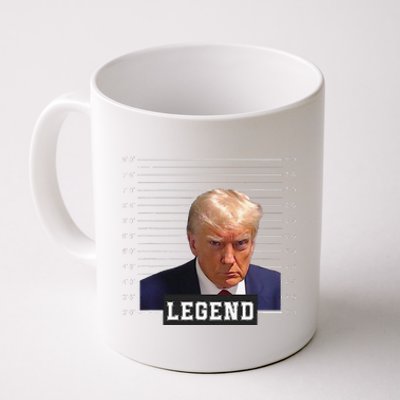 Funny Free Donald Trump Mug Shot Republican President MAGA 2024 Cute Coffee Mug